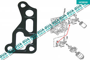 Прокладка корпуса масляного фильтра ( теплообменника ) EL620061 VW / ВОЛЬКС ВАГЕН TRANSPORTER IV 1990-2003 / ТРАНСПОРТЕР