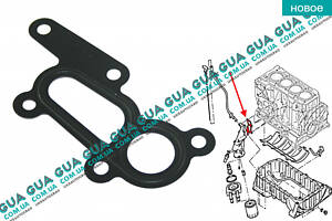 Прокладка корпуса масляного фильтра 110437 Citroen / СИТРОЭН JUMPY 1995-2004 / ДЖАМПИ 1, Peugeot / ПЕЖО EXPERT 1995-2004
