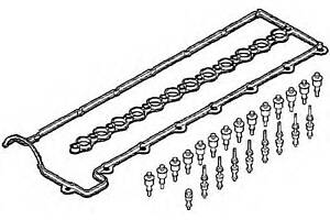 Прокладка кришки клапанів (к-кт) BMW 3 (E46-E92) M57 D25/