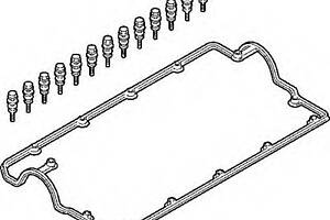 Прокладка кришки клапанів VW T5 1.9TDI 03- (к-кт)