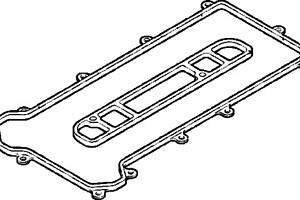 Прокладка крышки клапанной FORD 1.8/2.0 DURATEC 00- (aluminium)