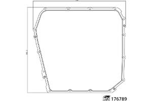 Прокладка маслянного поддона для автоматической коробки передач на Q5, S Q5