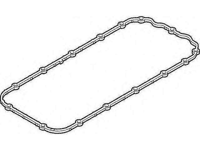 Прокладка масляного піддона ELRING 409880 на OPEL VECTRA A Наклонная задняя часть (88_, 89_) - Фото 1