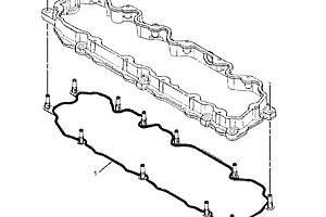 Прокладка проставку під клапанної кришки Caterpillar С7 304-4924 / 244-4486 СТОР