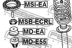 Прокладка пружины подвески DODGE AVENGER / DODGE STRATUS 1992-2007 г.