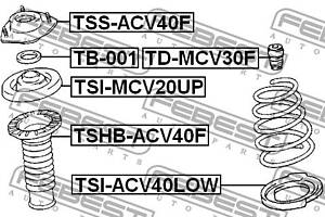 Прокладка пружины подвески TOYOTA CAMRY (_V3_) 1999-2014 г.