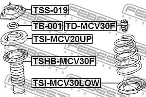 Прокладка пружины подвески TOYOTA SCEPTER 1990-2014 г.