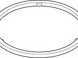 Прокладка, труба вихлопного газу BMW B42B46B48N20 (вир-во Elring) ELRING 737660 на BMW 5 (F10, F18)