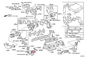Прокладка турбины 1547230010