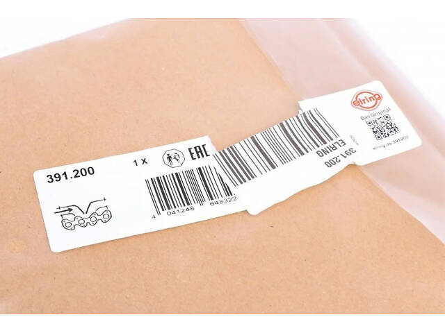 Прокладка впускного колектора ELRING 391.200 Hyundai Elantra, I30, Matrix, Trajet, Coupe, IX35, Tiburon, Tucson, Lantra; - Фото 2