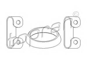 Прокладки TOPRAN 102539 на VW CARIBE I (17)