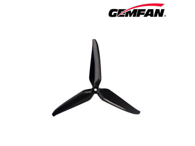 Пропелер для дрона Gemfan 7140 PC 3 Blade - Black 2xCW/2xCCW (PMPC7140-3B) - Фото 1