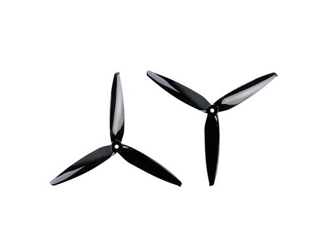 Пропелери Gemfan Flash 7040 FPV дрона, 3 лопаті, 2 пари, полікарбонат - Фото 2