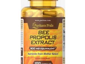 Прополіс Puritan's Pride Bee Propolis 500 mg 100 Capsules