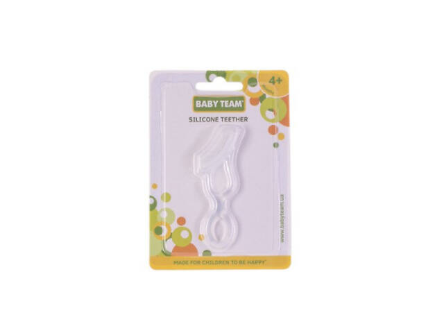 Прорезыватель Baby Team Массажер силиконовый (4824428040136) - Фото 3