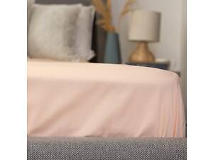 Простынь 'ВДОХНОВЕНИЕ' с резинкой 90x200 см Nude