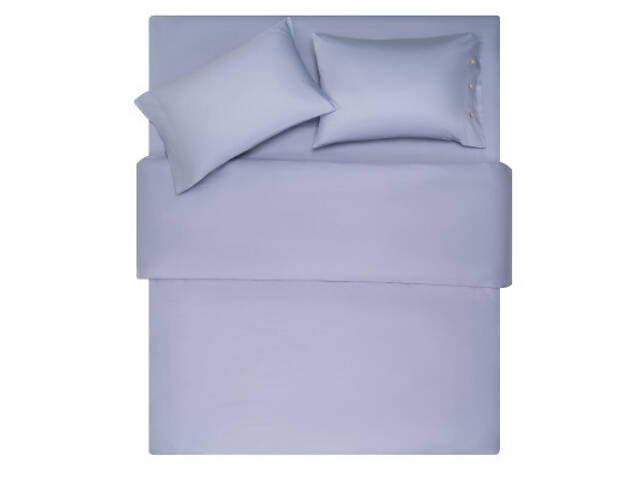 Простирадло Ardesto Mix&Match 100% бавовна, сатин сірий 240х260 см (ART2426FSF) - Фото 4