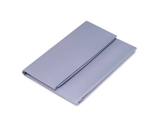 Простирадло Ardesto Mix&Match 100% бавовна, сатин сірий 240х260 см (ART2426FSF) - Фото 3