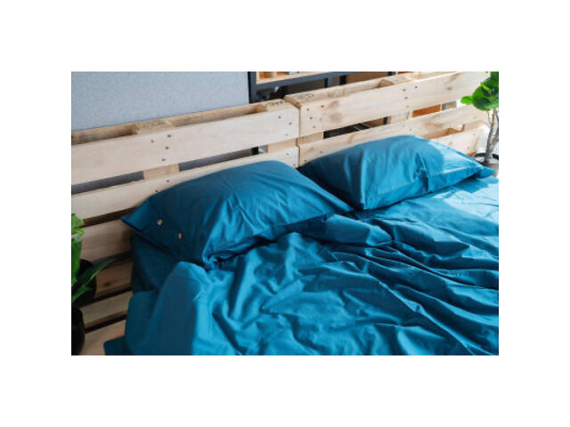 Простирадло Ardesto Mix&Match сатин 180х240 см океан (ART1824FSB) - Фото 6