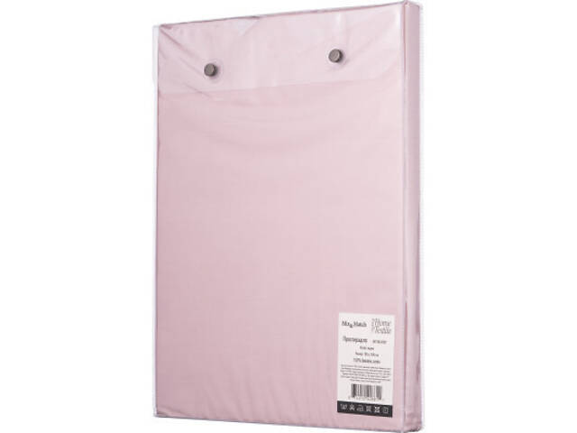 Простирадло Ardesto Mix&Match сатин 180х240 см пудра (ART1824FSP) - Фото 8