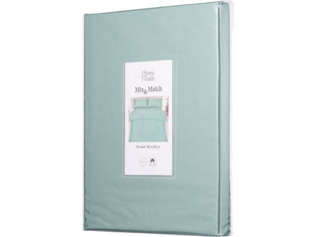 Простирадло Ardesto Mix&Match сатин 180х240 см шавлія (ART1824FSG) - Фото 9