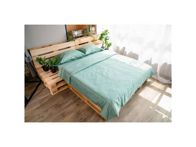 Простирадло Ardesto Mix&Match сатин 240х260 см шавлія (ART2426FSG) - Фото 2