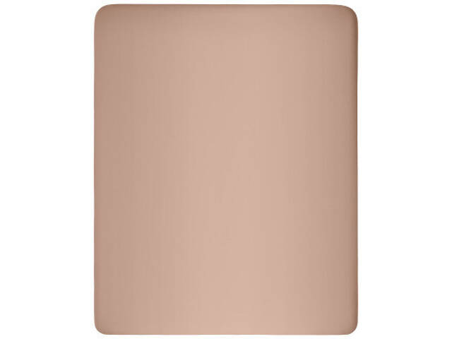 Простирадло Ardesto на гумці Mix&Match, 100% бавовна, сатин бежевий 160х200+30 см (ART1620FSI) - Фото 5