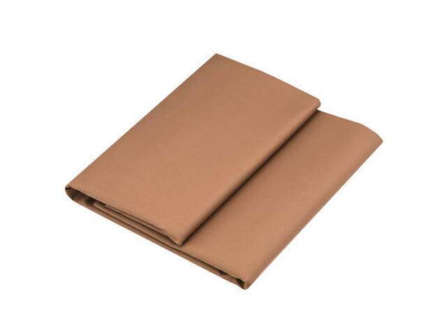 Простирадло Ardesto на гумці Mix&Match, 100% бавовна, сатин коричневий 160х200+30 см (ART1620FSH) - Фото 3