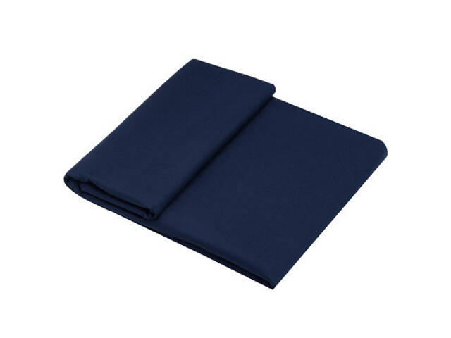 Простирадло Ardesto на гумці Mix&Match, 100% бавовна, сатин синій 160х200+30 см (ART1620FSN) - Фото 4