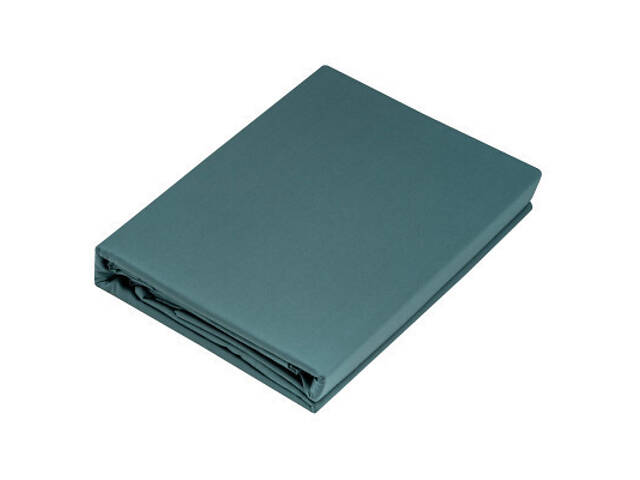 Простирадло Ardesto на гумці Mix&Match Premium, 100% бавовна, сатин зелений 180х200+30 см (ART1820FSE) - Фото 4