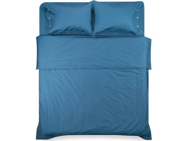 Простирадло Ardesto на гумці Mix&Match сатин 160х200+30 см океан (ART1620FSB) - Фото 1