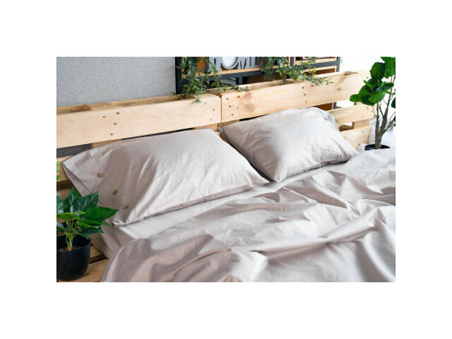 Простирадло Ardesto на гумці Mix&Match сатин 180х200+30 см айворі (ART1820FSC) - Фото 8