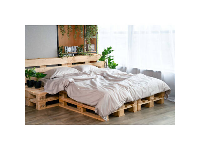 Простирадло Ardesto на гумці Mix&Match сатин 180х200+30 см айворі (ART1820FSC) - Фото 9