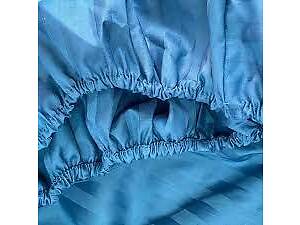 Простирадло на гумці Arya Elmira AR-A107074-Dark-Blue 180х200 см темно-синя