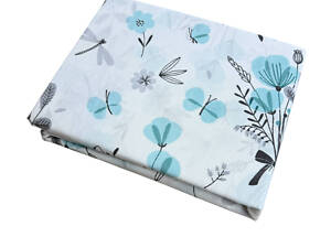 Простирадло на резинці з 100% бавовни Pattern 6 20330 160х200 см