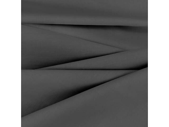 Простирадло односпальне COSAS SMOKY CS1 Ранфорс 155х240 см сірий - Фото 5