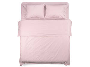 Простирадло ARDESTO на резинці Mix&amp;Match, 160х200+30см, 100% бавовна, сатин, пудра (ART1620FSP)