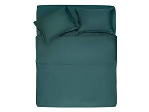Простирадло ARDESTO на резинці Mix&amp;Match Premium, 180x200+30см, 100% бавовна, сатин, зелений (ART1820FSE)