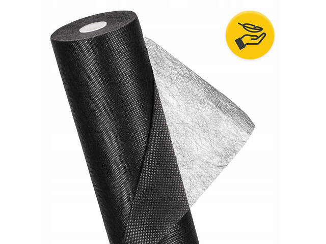 Простирадло одноразове 4FIZJO 50 м x 60 см в рулоні 18 г/м² Black (P-5905973406826) - Фото 7