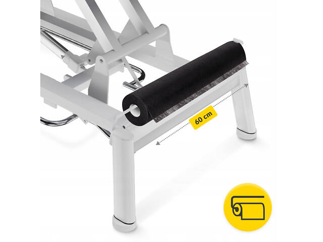 Простирадло одноразове 4FIZJO 50 м x 60 см в рулоні 18 г/м² Black (P-5905973406826) - Фото 8