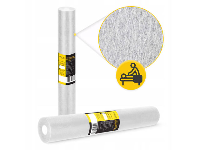 Простирадло одноразове 4FIZJO 50 м x 60 см в рулоні 14 г/м² White (P-5905973406789) - Фото 4