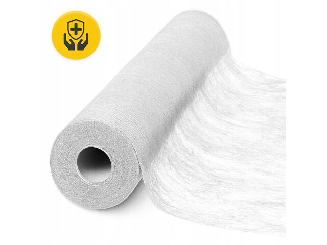 Простирадло одноразове 4FIZJO 50 м x 60 см в рулоні 14 г/м² White (P-5905973406789) - Фото 6