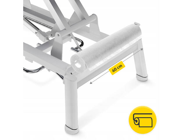 Простирадло одноразове 4FIZJO 50 м x 60 см в рулоні 14 г/м² White (P-5905973406789) - Фото 8