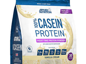 Протеин Applied Nutrition 100% Casein 900 g /30 servings/ Vanilla