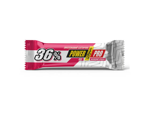 Protein Bar 36% - 20х60g Raspberry Crushon - Фото 1