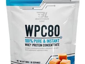 Протеин Bodyperson Labs WPC80 900 g /30 servings/ Caramel