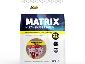 Протеїн FitWin Matrix 900 г Полуничний йогурт (1086-2023-10-2058)
