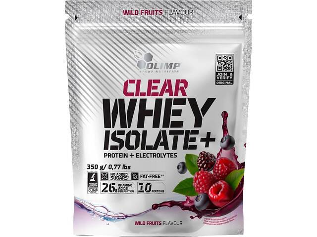 Протеїн Olimp Clear Whey Isolate+ 350 g, дикі фрукти - Фото 1