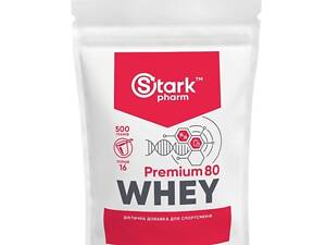 Протеїн Stark Pharm Whey 80 Premium 500 g (1086-2023-10-4203)