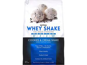 Протеин Syntrax Whey Shake 2.2 kg (Cookies & Cream)